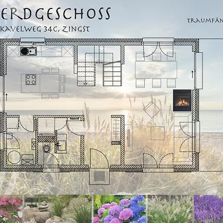 Haus Traumfaenger Iii Nyaraló Zingst
